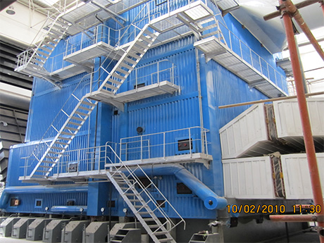 46MW，29MW DHL系列角管式水管熱水鍋爐